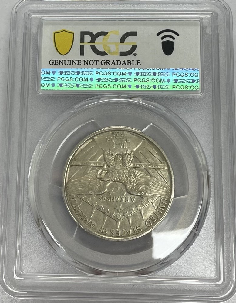 1936 Robinson Commemorative Silver Half Dollar PCGS UNC Uncirculated