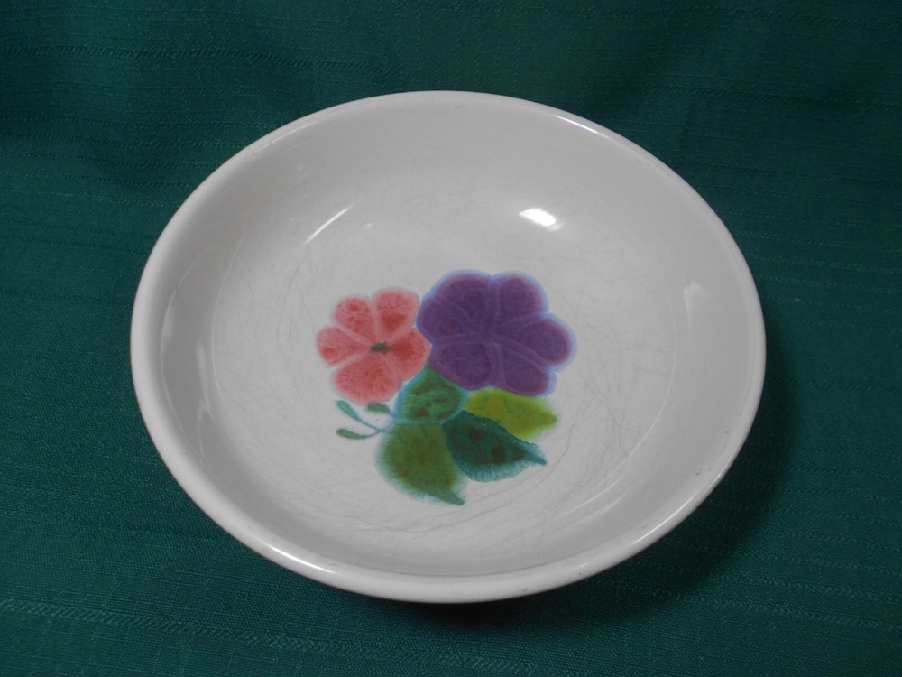 Franciscan Earthenware 2 Soup Cereal Bowls Floral