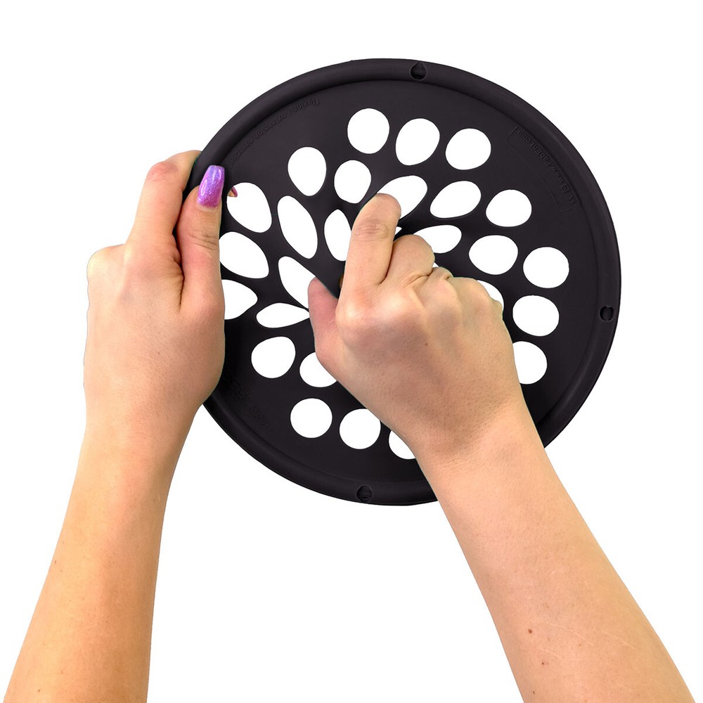 Cando Hand Exercise Web - Latex Free - 7" Diameter - Black - X-Heavy