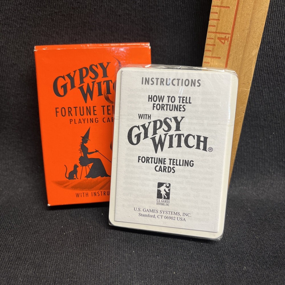 GYPSY WITCH Fortune Telling Playing Cards Deck Brand New Sealed