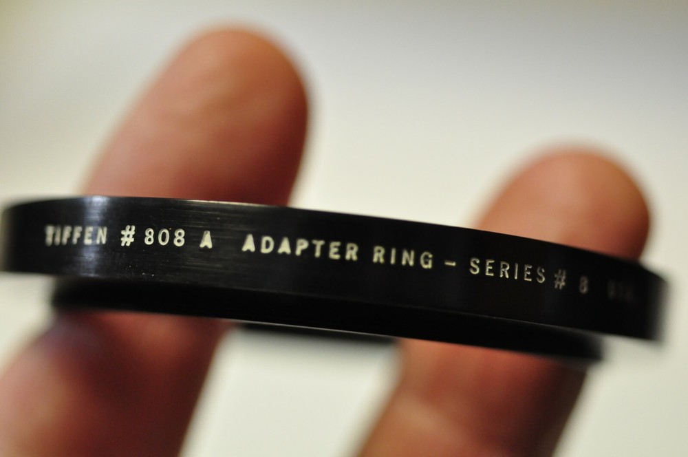 Tiffen # 808 A adapter ring - Series 8. NOS