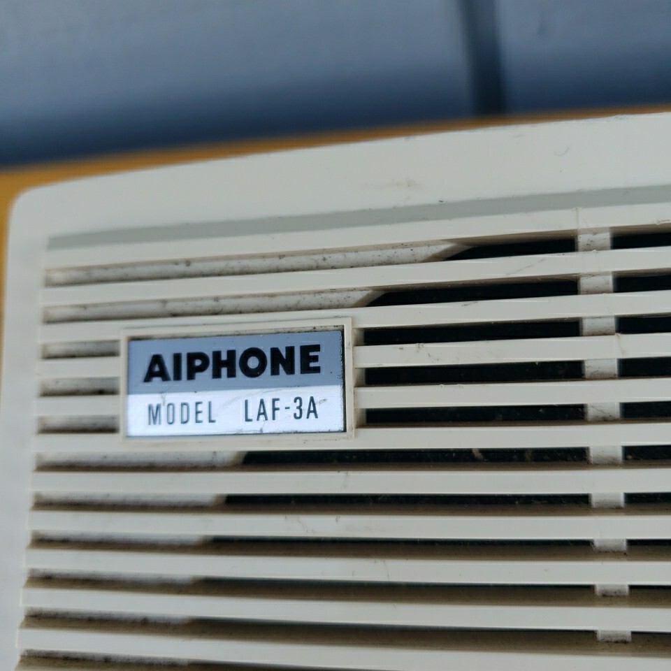 Vintage Aiphone Loudspeaker Intercom System LAF-3A Made In Japan Call-Talk
