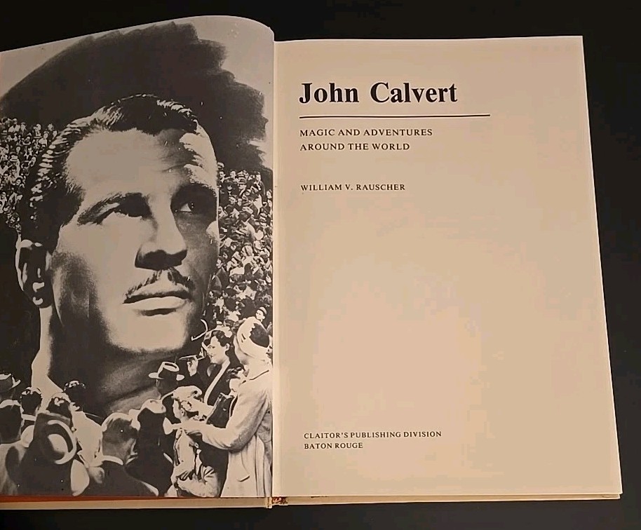 John Calvert Vintage Magic Book Rauscher 1987 SIGNED Numbered HC Dust Jacket
