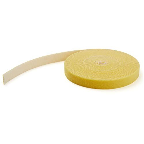 StarTech 25ft. Hook and Loop Roll - Yellow - Cable Management [HKLP25YW]