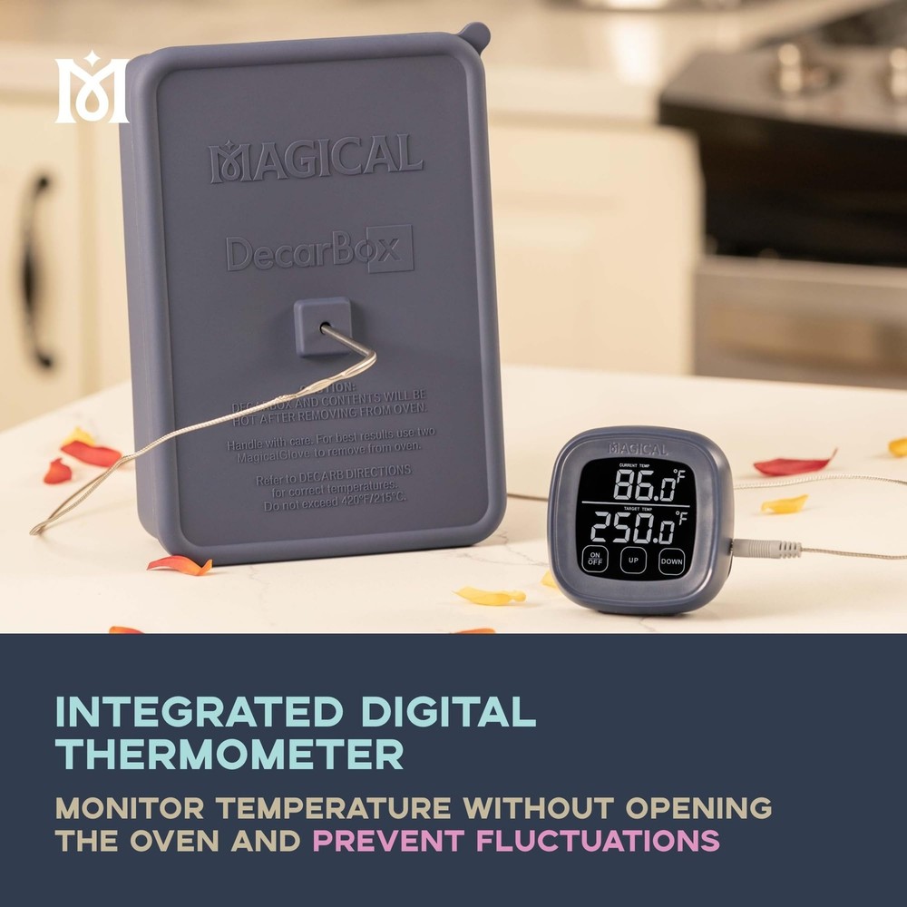 Magical Butter DecarBox Thermometer Combo Pack - Silicone, Oven-Safe