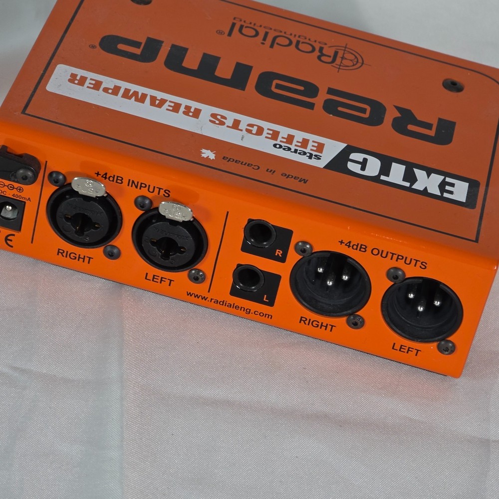 Radial Engineering EXTC-Stereo Effects Reamper - Guitar Pedal Interface for DAW