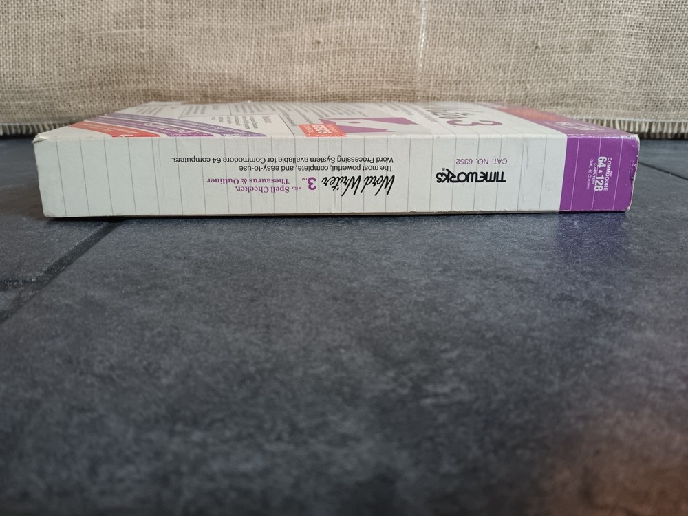 Commodore 64 Timeworks Word Writer 3 Computer Software Tested/Works