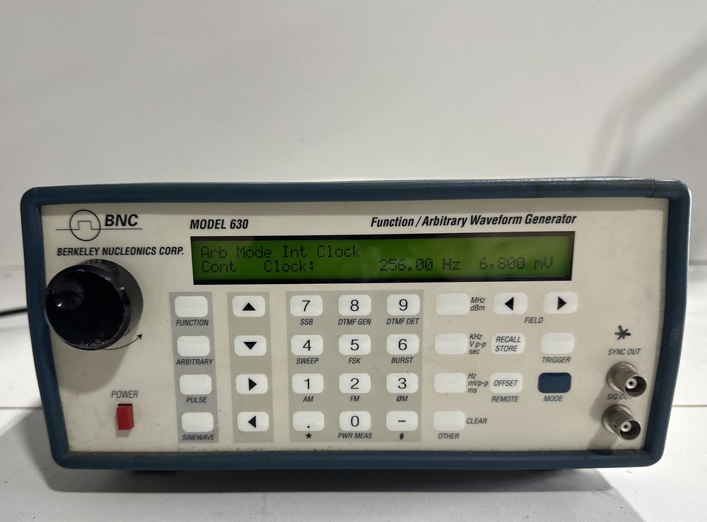 Berkeley Nucleonics 630 Function/ Arbitrary Waveform Generator