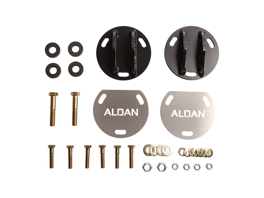 2003-2011 Ford Crown Victoria Front Upper & Lower Coilover Bracket Kit, Aldan