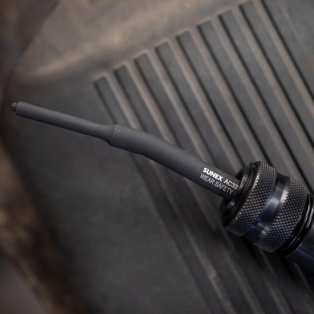 SUNEX TOOLS ACS2 Air Hammer Chisel Hinge Pin Driver Set, 2-Piece W/ Roll