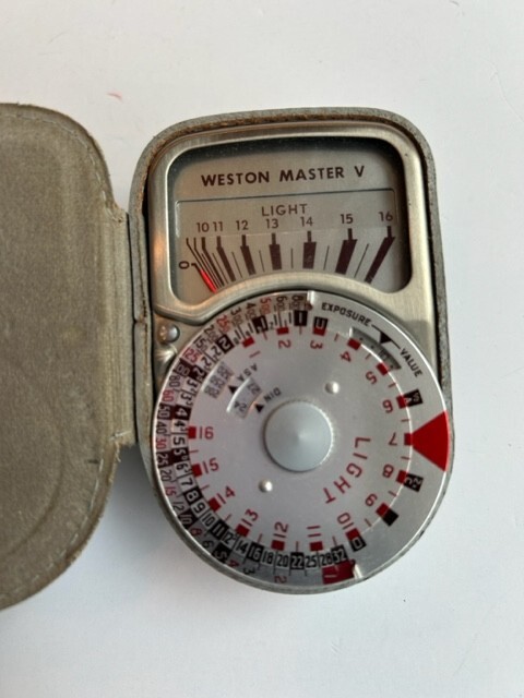 Weston Master V Universal Exposure Meter Model 748 - Vintage Untested