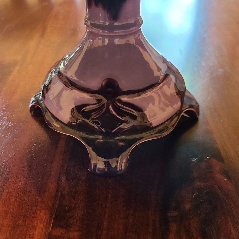 1880's Majolica Fruit/ Cake Stand