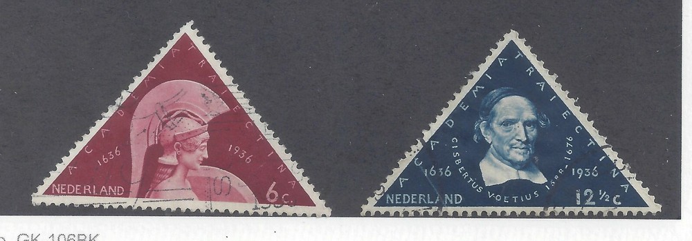 NETHERLANDS SC#204/05   NVPH#267/68   USED