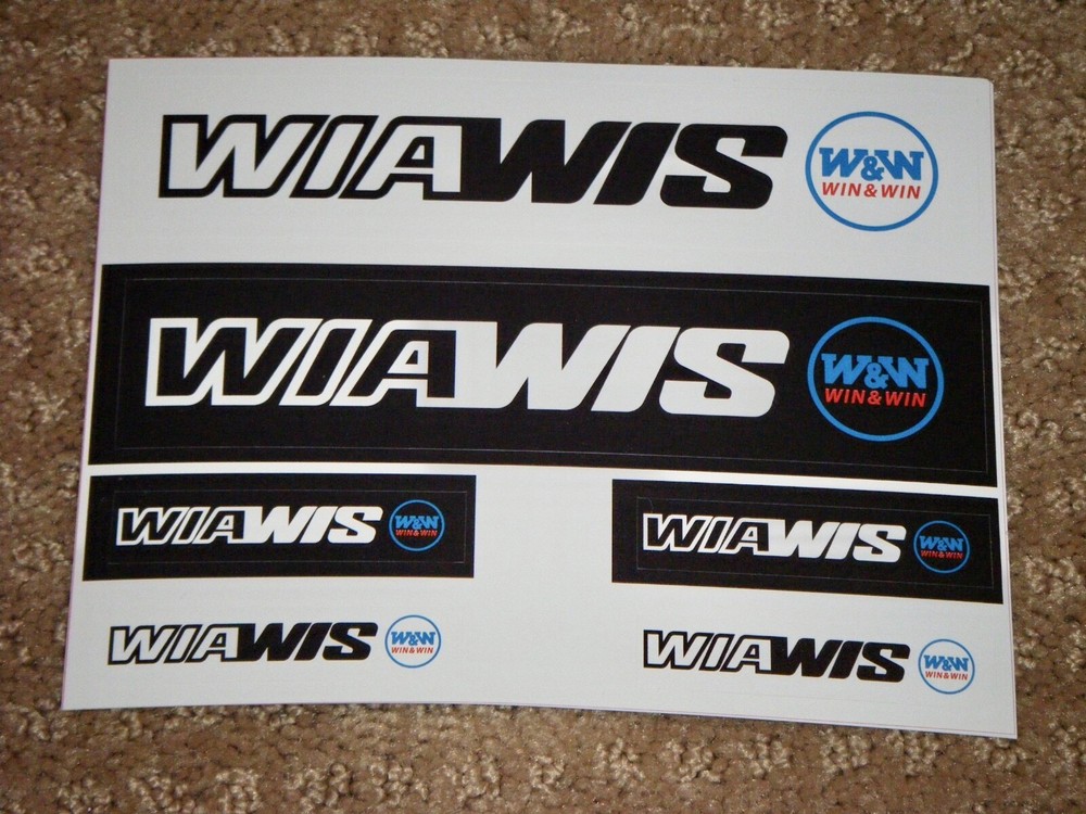 New 6 Win & Win Stickers