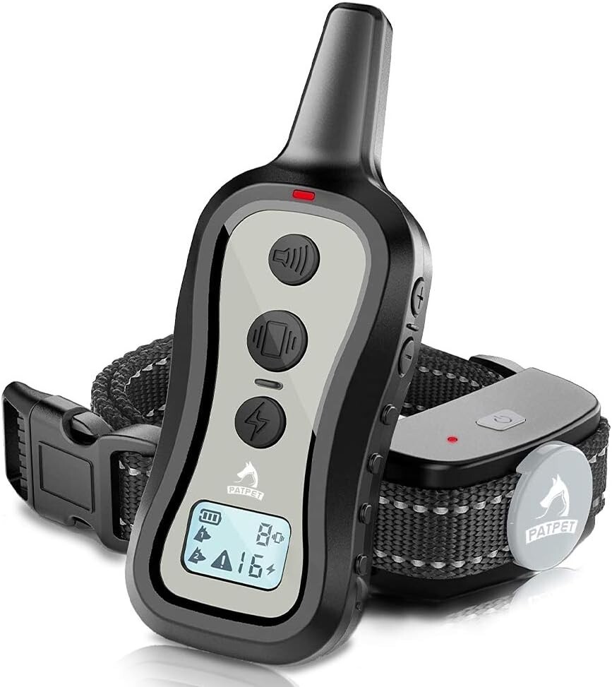 Dog Training Collar Shock Collar with Remote - 3 Training Modes, Beep, Vibrat...