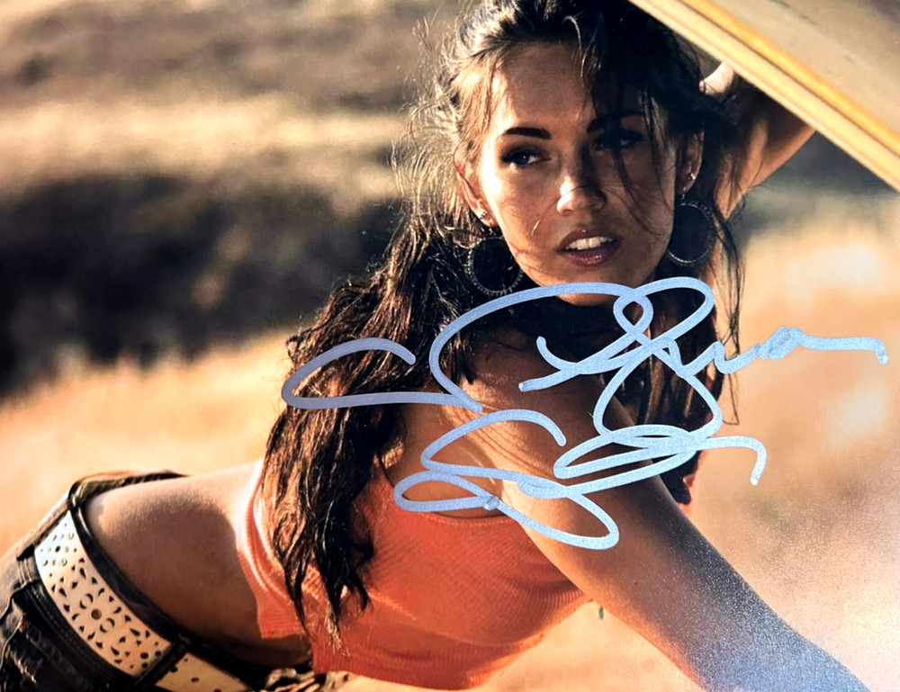 MEGAN FOX  Signed 8x10" TRANSFORMERS Original Authentic Autographs w/COA