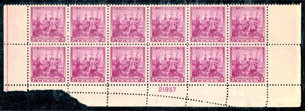 EFO 836 "CRAZY PERFS" IN EXTRA BOTTOM MARGIN ROW -- VERY UNUSUAL!