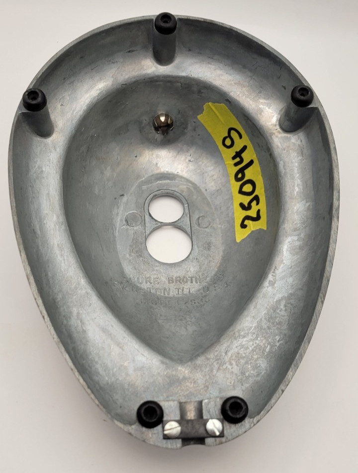 Vintage Shure S36 Microphone Stand Base