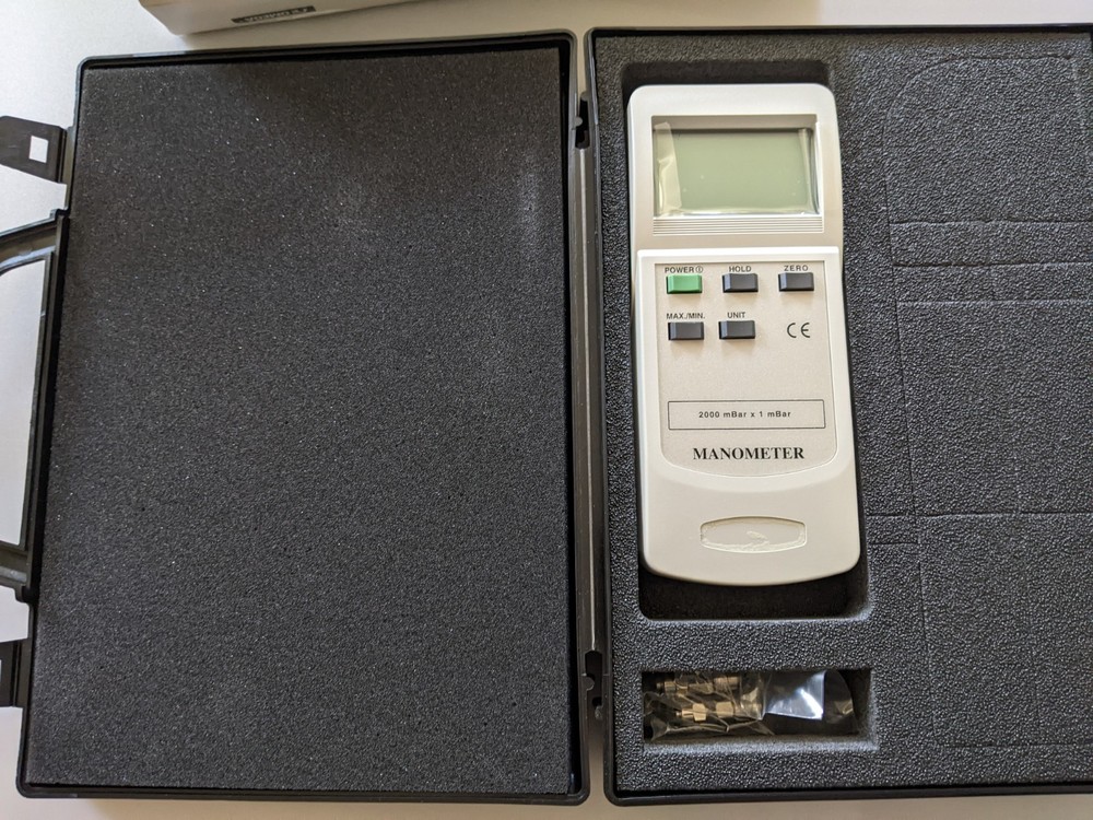 Differential Input Manometer OMEGA PM-9100HA. New Open Box