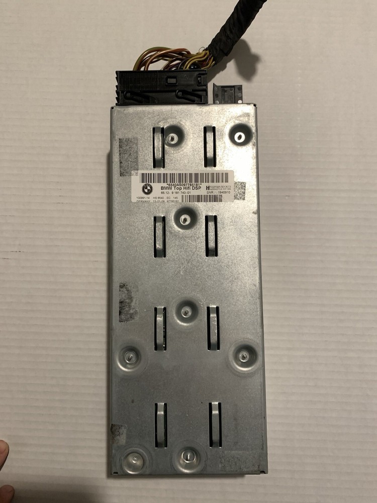 BMW E90 E92 E60 E82 logic 7 amplifier