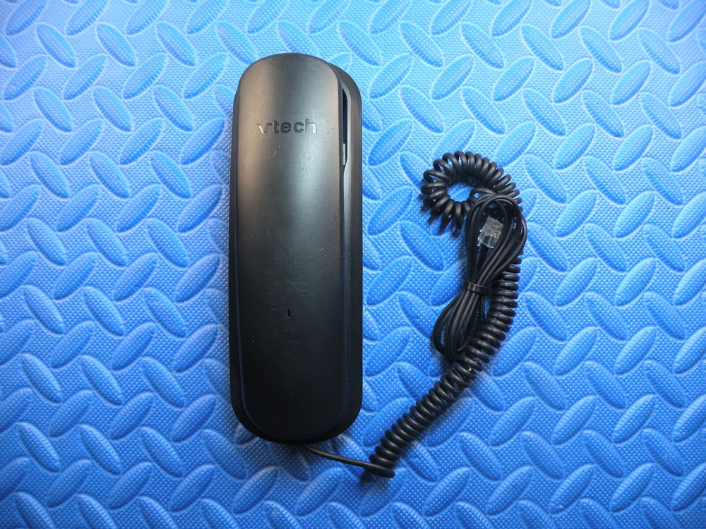 VTech CD1104 TrimStyle Corded Basic Telephone - Black