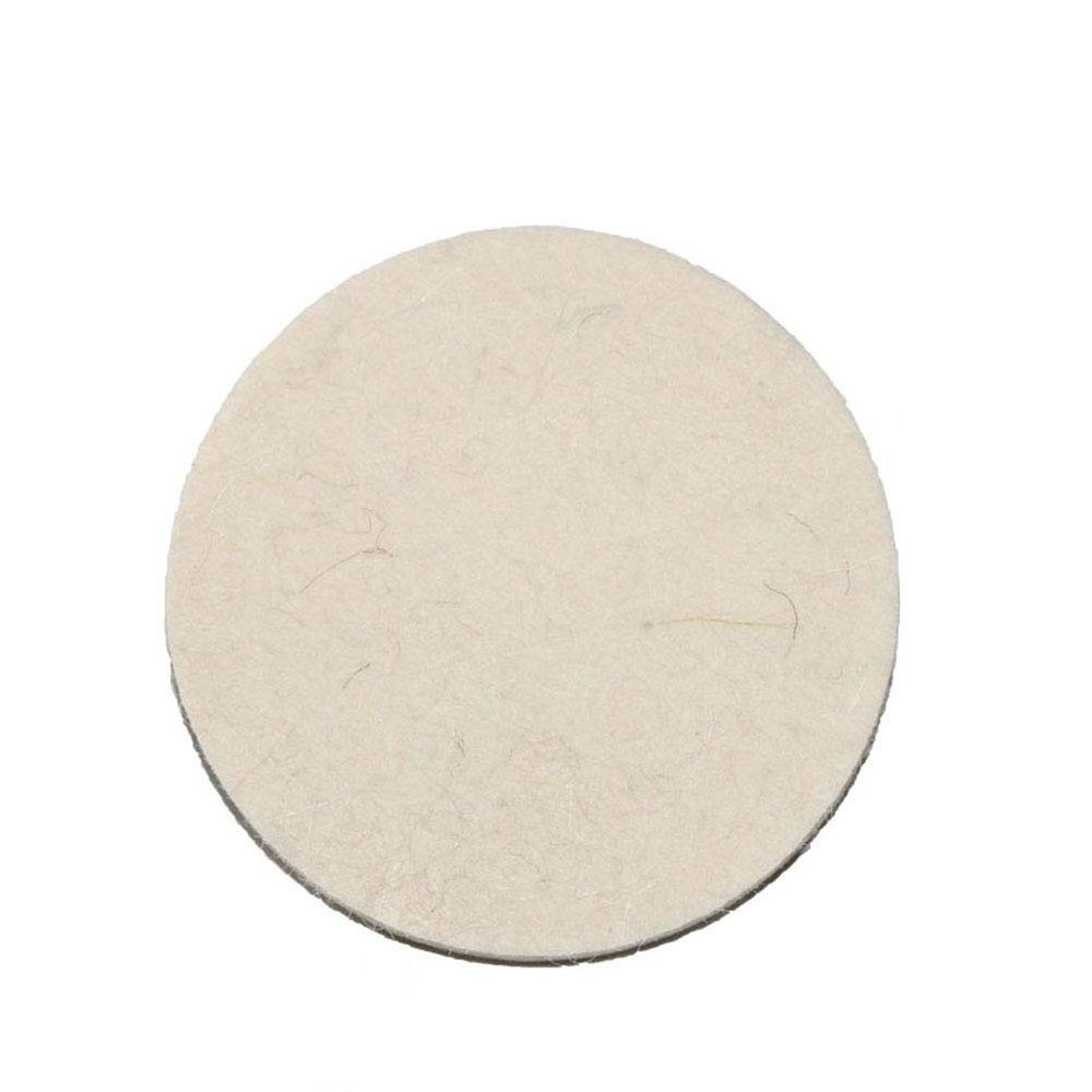 FPPO 3 inch 10pcs Sanding Pad Wool Felt Quick Change Disc Roll Lock Surface...