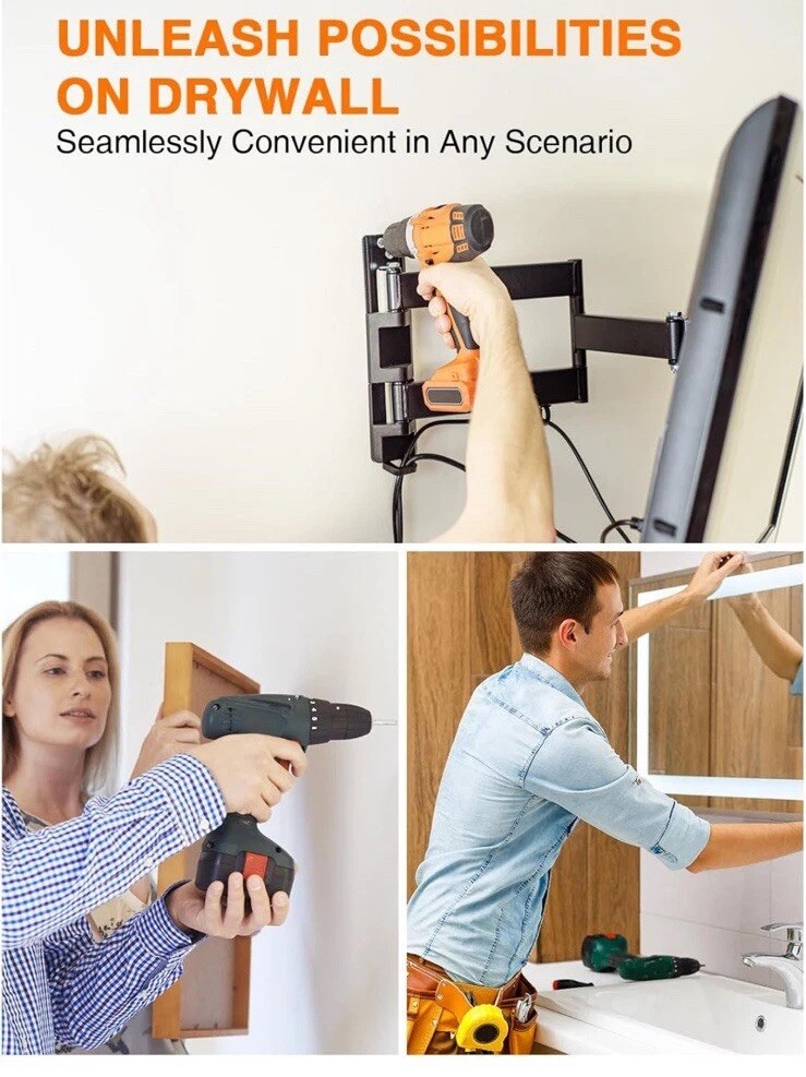 Stud Finder Wall Scanner Sensor - 5 in 1 Electronic Stud with LCD Display & A...