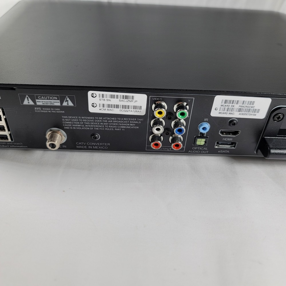Contour 9865 HDC Digital Home Communications Cable Receiver -Replacement Unit