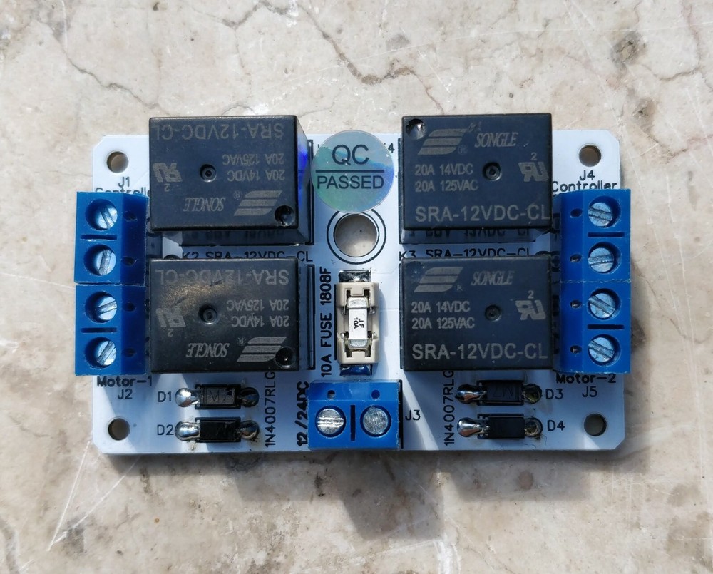 Single Channel Relay Module Solar Panel Sun Tracking Control Brd DIY 12V 24V 10A