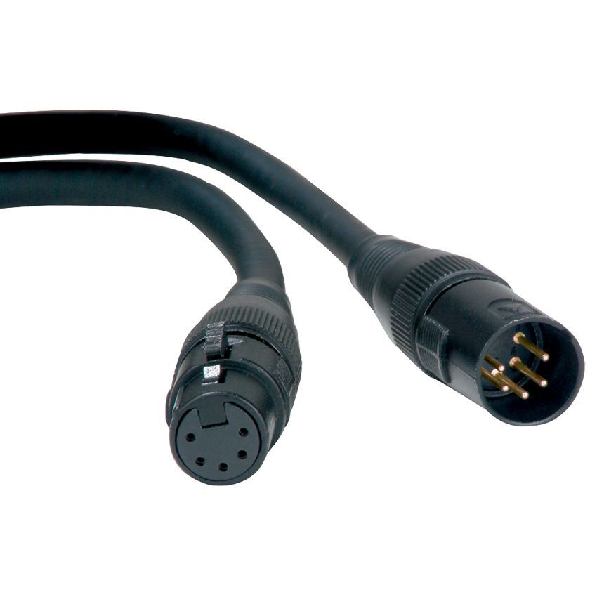 Accu-Cable 5-Pin DMX Cable - 05 ft