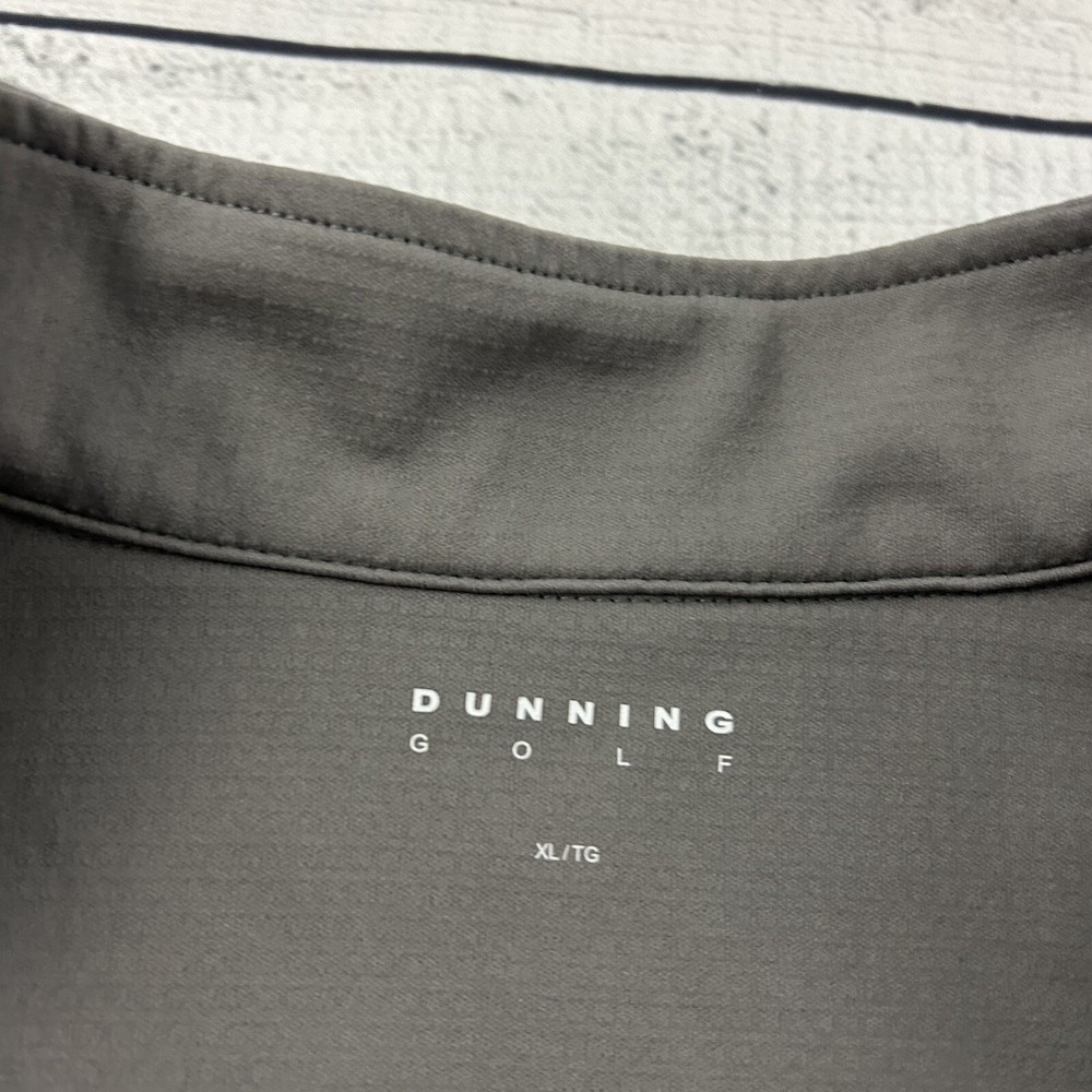Dunning Golf Thermal Pullover Golf Jacket Men's XL Gray