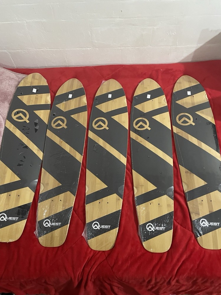 Quest Bamboo Super Cruiser Longboard