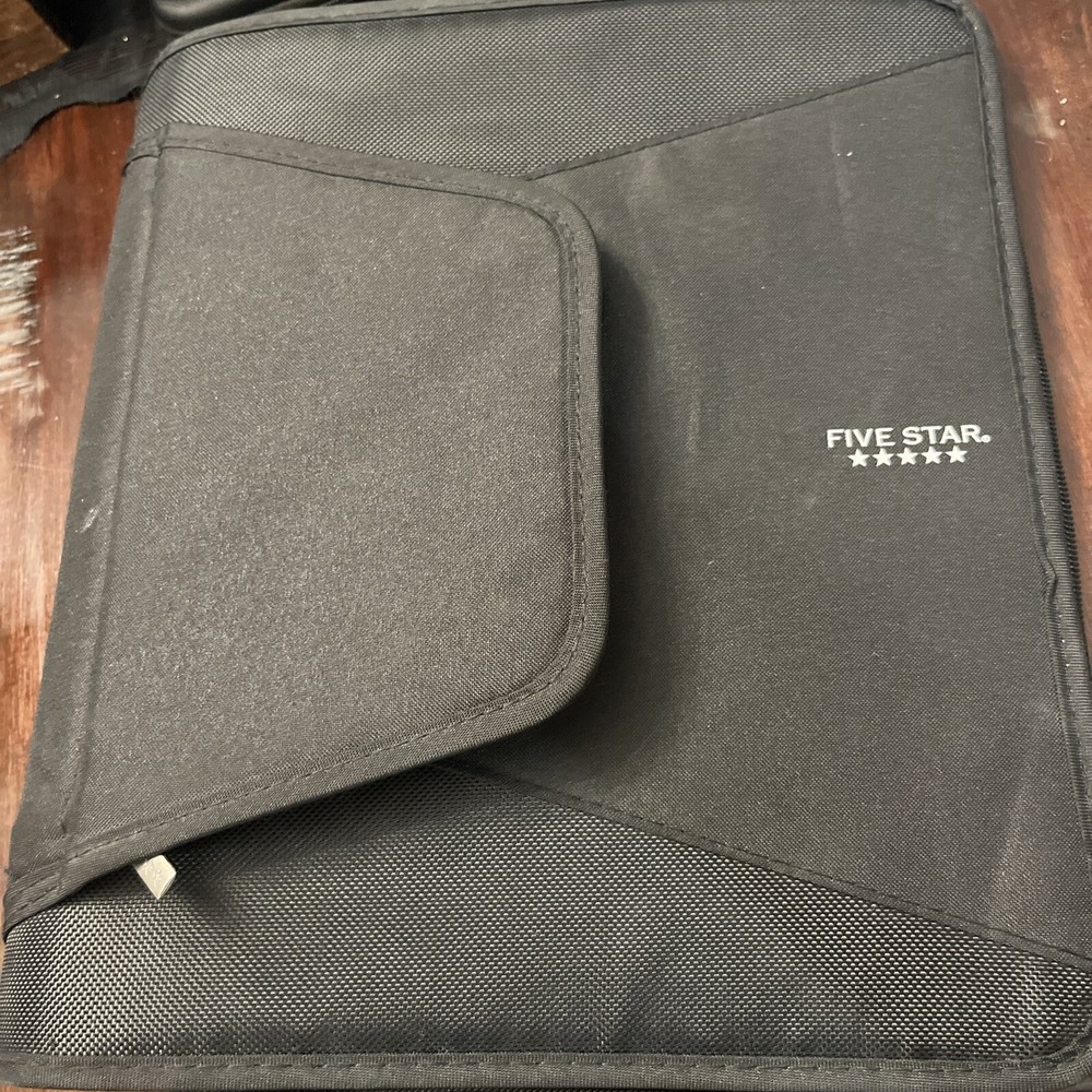 Mead Give Star 3 Ring Binder Soft Black