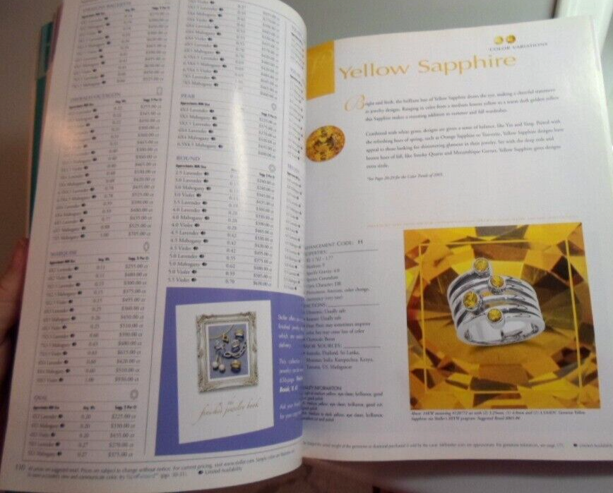 STULLER 2004 Catalog "The Diamond Gemstone Book" Volume 46