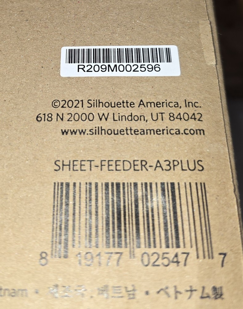 Silhouette A3 PLUS Auto Sheet Feeder NEW