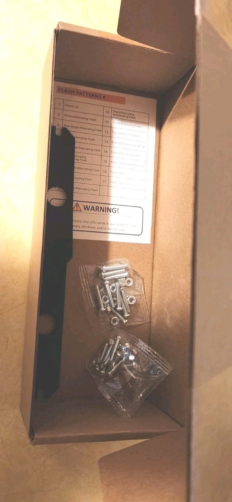 ASPL 8 Pcs 12 LED Strobe RedLightKit Grill Side Marker 17 Patterns Syncing