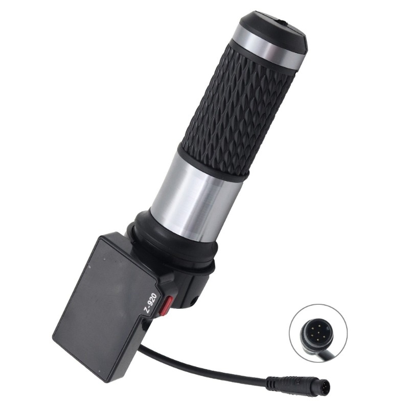 LCD Speedometer Accelerator Handle for 48V Electric Scooters Universal