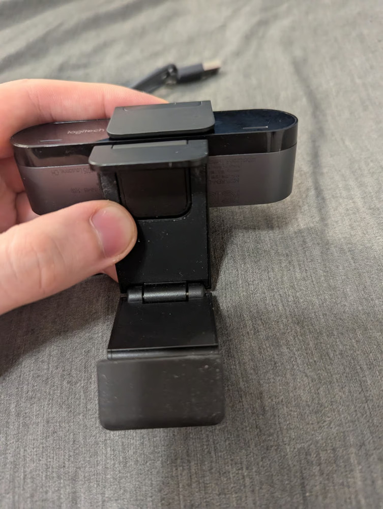 Logitech Brio 4k Windows hello webcam with cable (used with care)