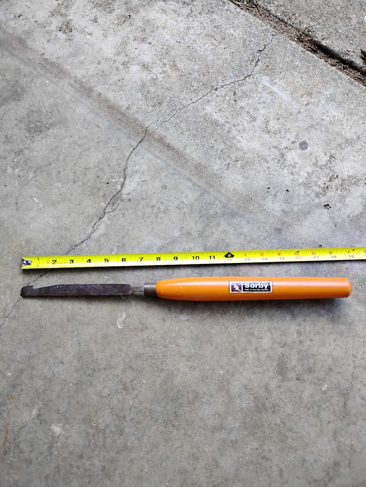 Robert Sorby - Curved Undercut Scraper - 5/8" HSS Made In England