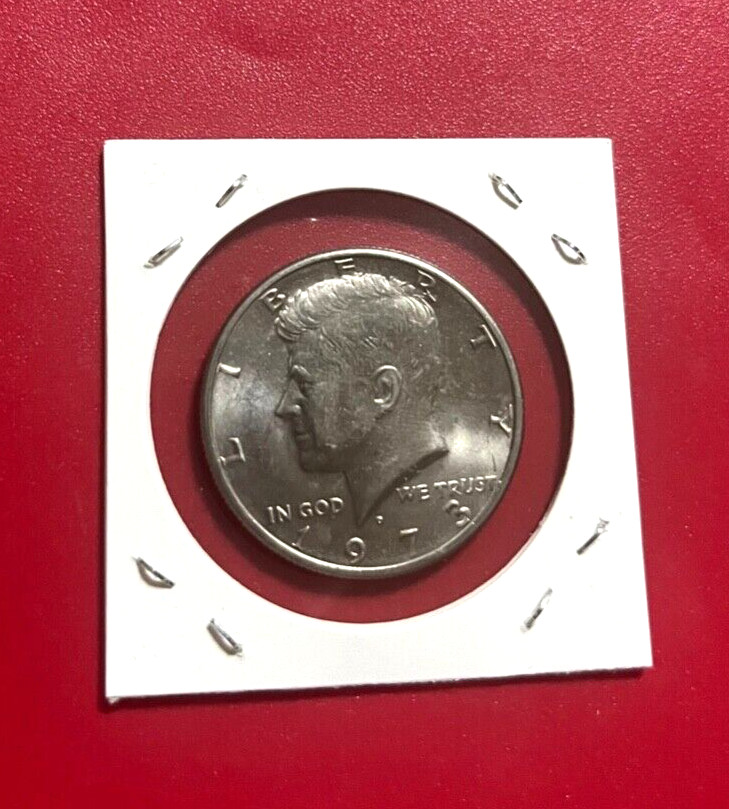 1973 D Kennedy Half Dollar - Nice US Coin !!!