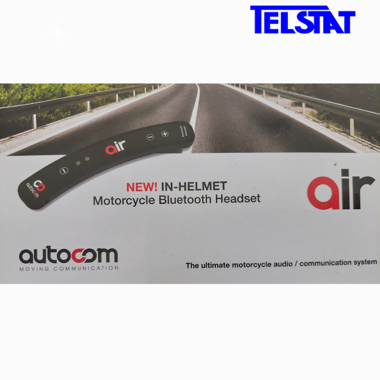 Autocom Air Dual Pack In-Helemt Motorcycle Bluetooth Headset