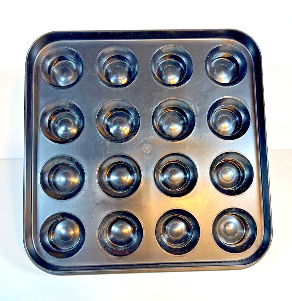 16 Hole Billiard Ball Caddy/Storage/Carrier