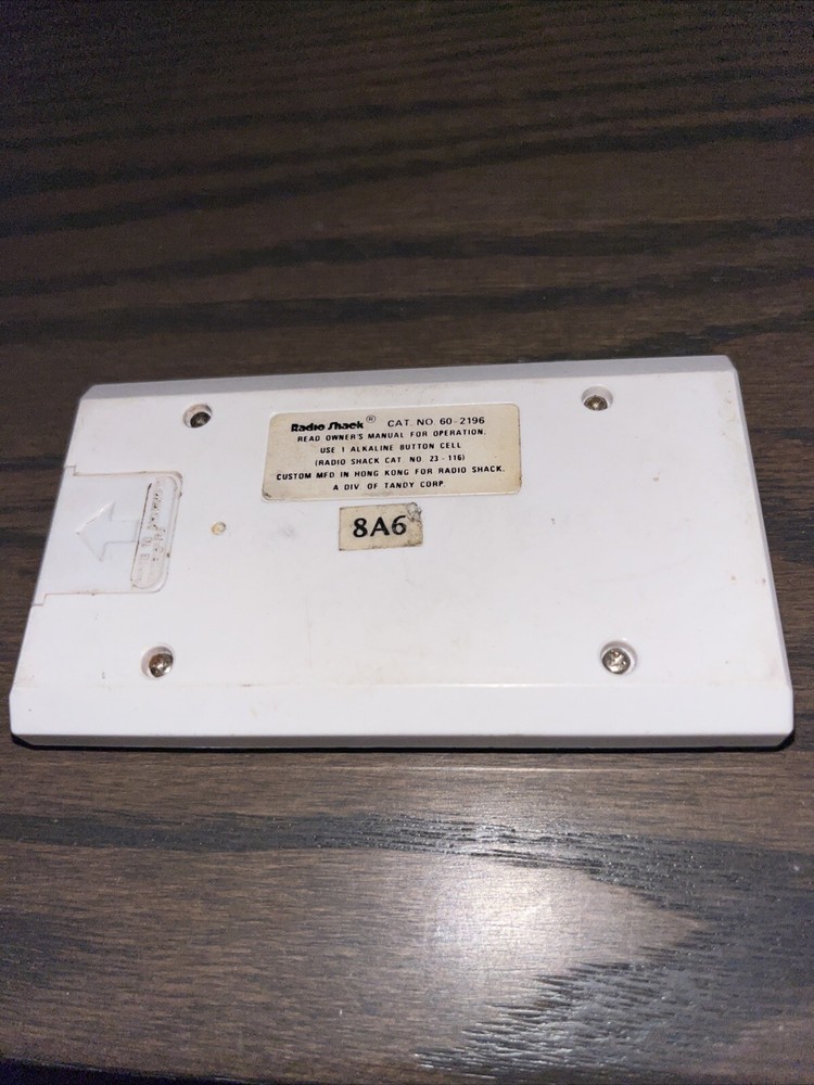 Radio Shack Plane & Tank Hand Held Electronic Game