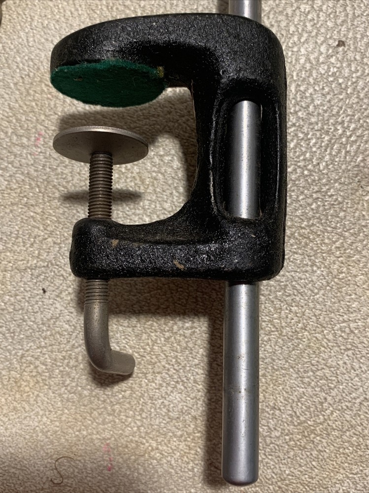 Vintage Thompson Fly Tying Vice With Clamp Complete!!