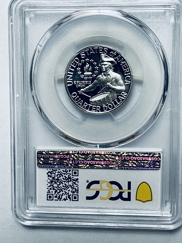 1976-S Washington Quarter Silver PCGS PR69DCAM