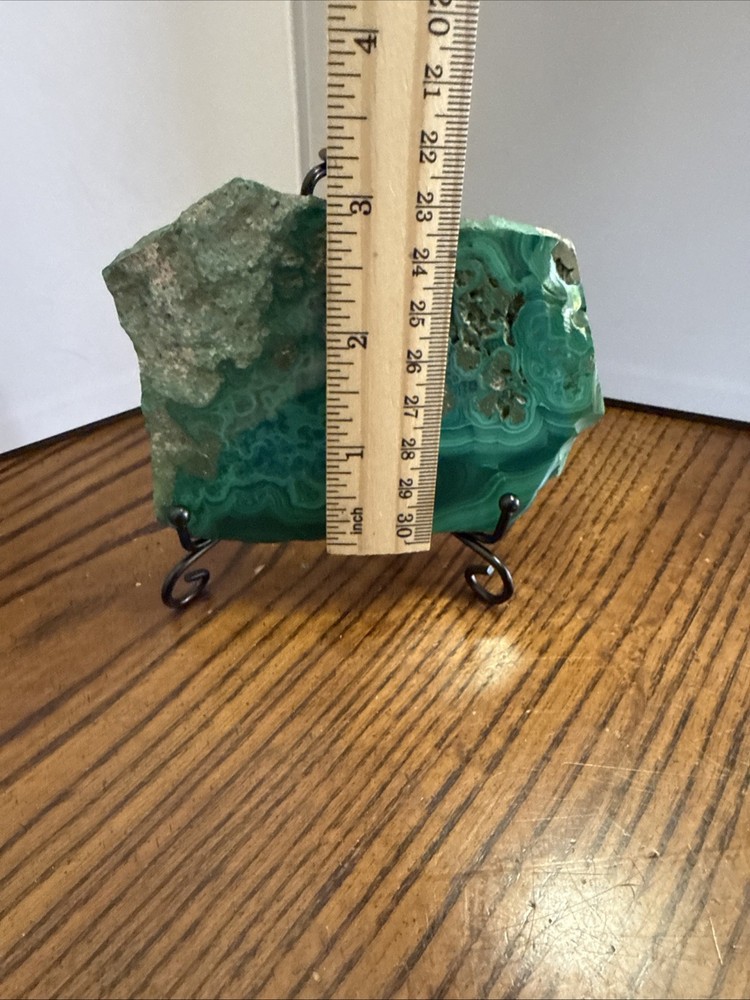 Malachite Slab With Stand