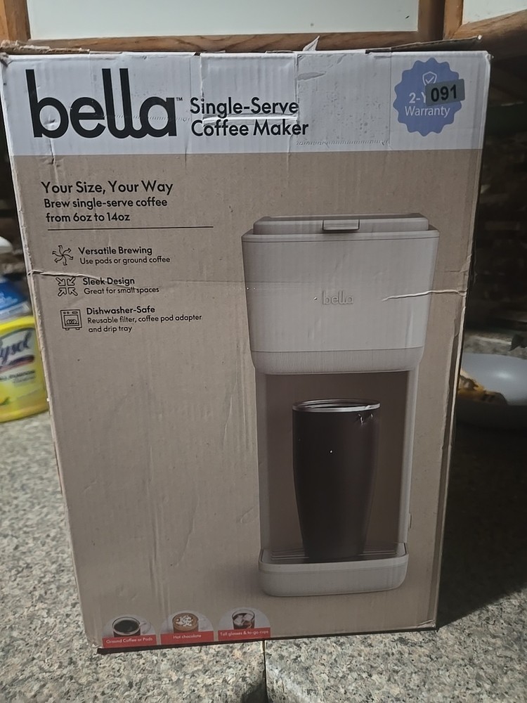 bella Drip Coffee Maker Oatmilk