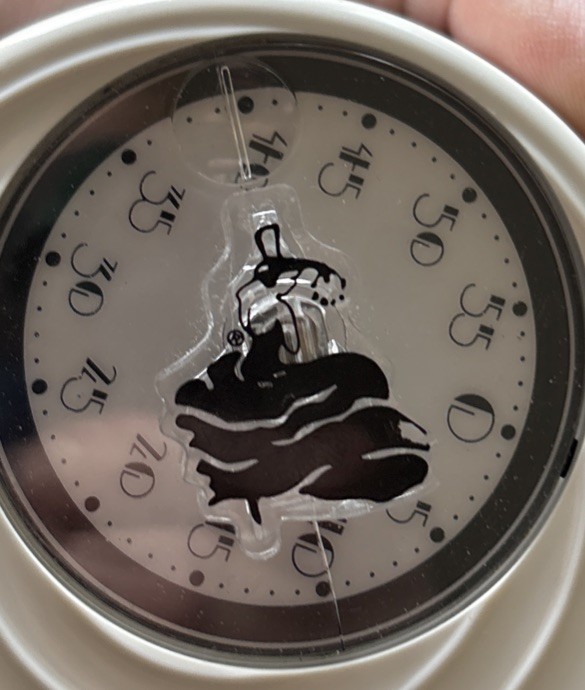 Fiesta Clock Timer Pearl Gray