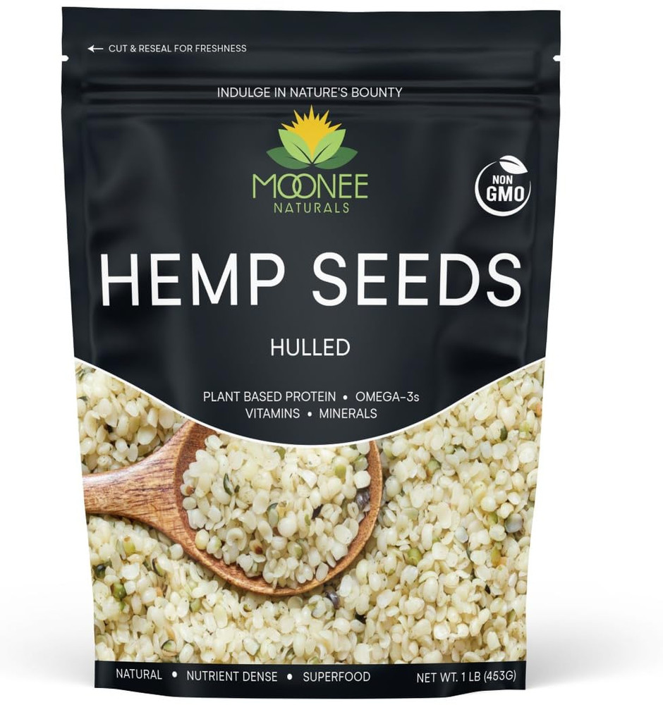 - Hemp Seeds (16 Ounce / 1 LB) - Non-Gmo