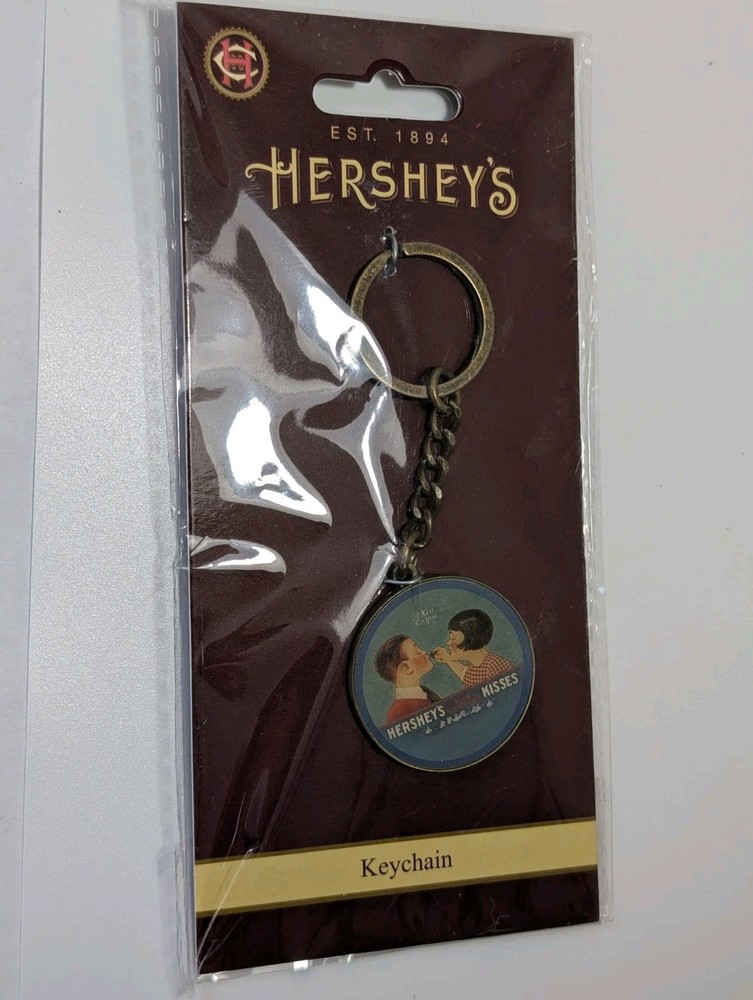 Original VINTAGE HERSHEY'S Chocolate World Keychain